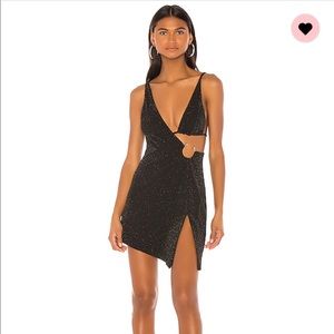 H:ours black dress